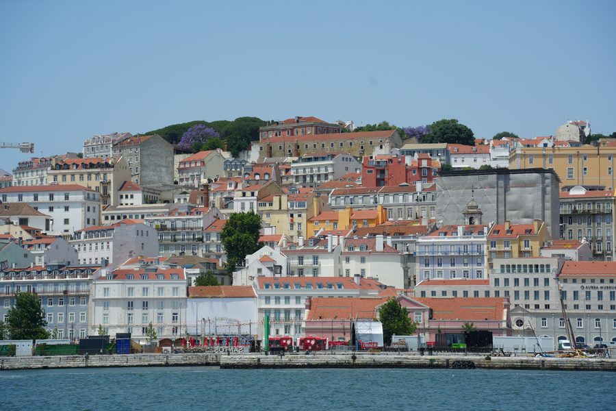 Lisbon from the Tagus riverfront